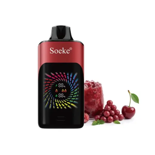 Soeke S9 28000 Puffs-Chuap Chuap Cherry