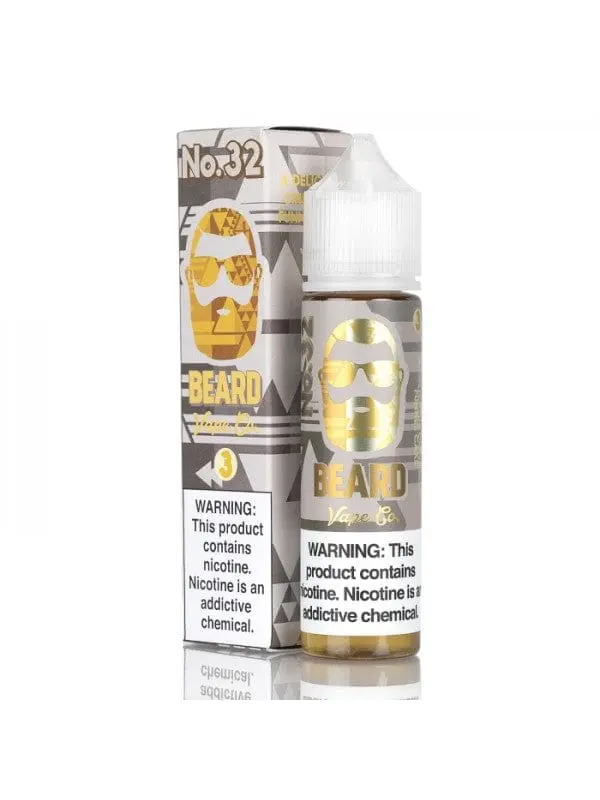 Beard Vape Co No. 32 Cinnamon Funnel Cake 60ml Vape Juice