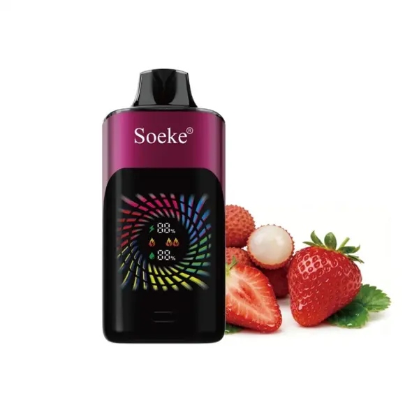 Soeke S9 28000 Puffs-Strawberry Lychee