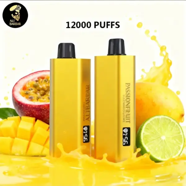 Alibarbar TEQ 12000 Puffs-Passionfruit Mango Lime