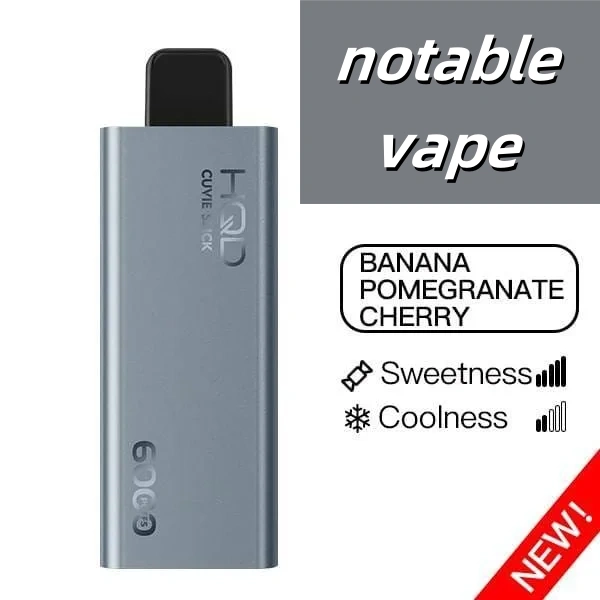 HQD Cuvie Slick 6000 – Banana Pomegranate Cherry
