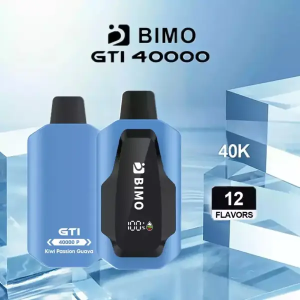 BIMO GTI 40K Puffs Kiwi Passion Guava
