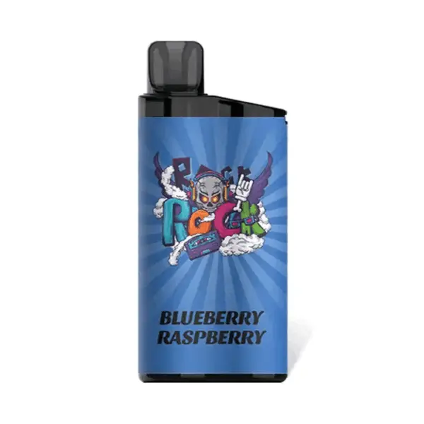 IGET BAR BLUEBERRY RASPBERRY ICE 3500 Puffs Disposable Vape
