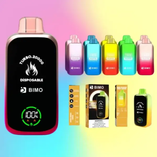 BIMO Turbo 20000 Puffs 10 pack Multiple flavors