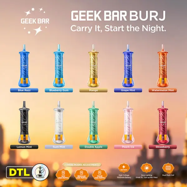 Geek Bar BURJ DTL 80K Disposable Vape