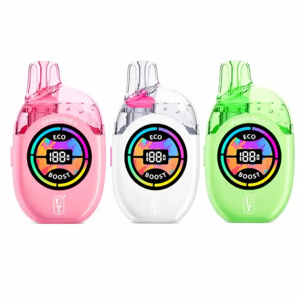 Flum UT Bar Clear Tank 50K Disposable Vape (5% Nicotine)