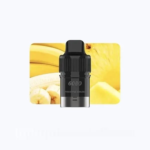 IGET BAR PLUS POD PINEAPPLE BANANA 6000 Puffs