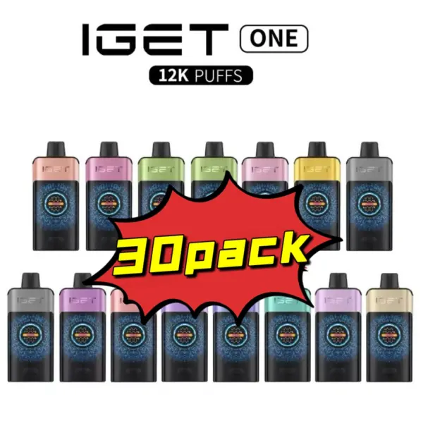 IGET One Multiple Flavours – 30 Pack