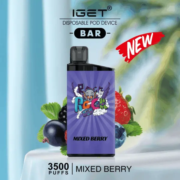 IGET BAR MIXED BERRY 3500 Puffs Disposable Vape