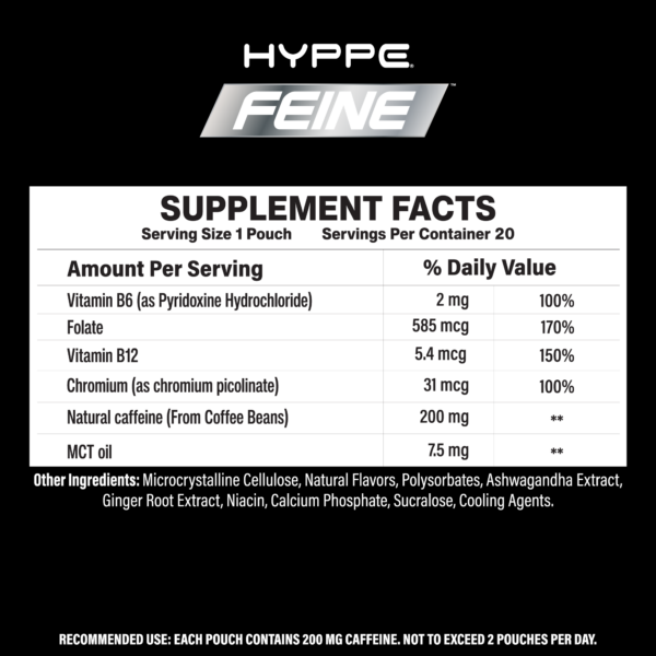 Hyppe Feine Energy Pouches 200mg - image 2