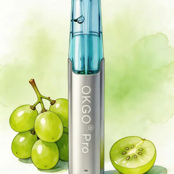 OKGO 6500 Puffs Grape Crystal-10 Pack