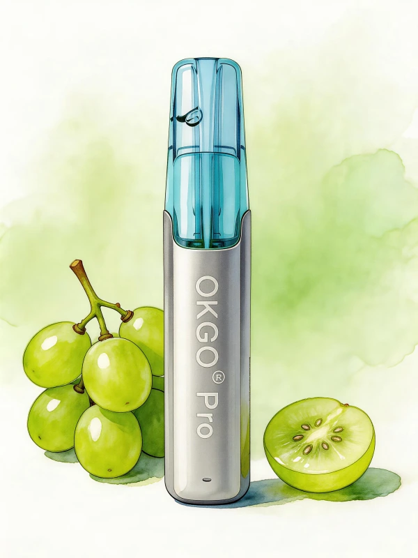 OKGO 6500 Puffs Grape Crystal-10 Pack