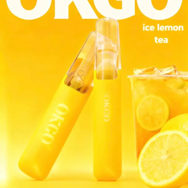 OKGO 6500 Puffs Ice Lemon tea-10 Pack