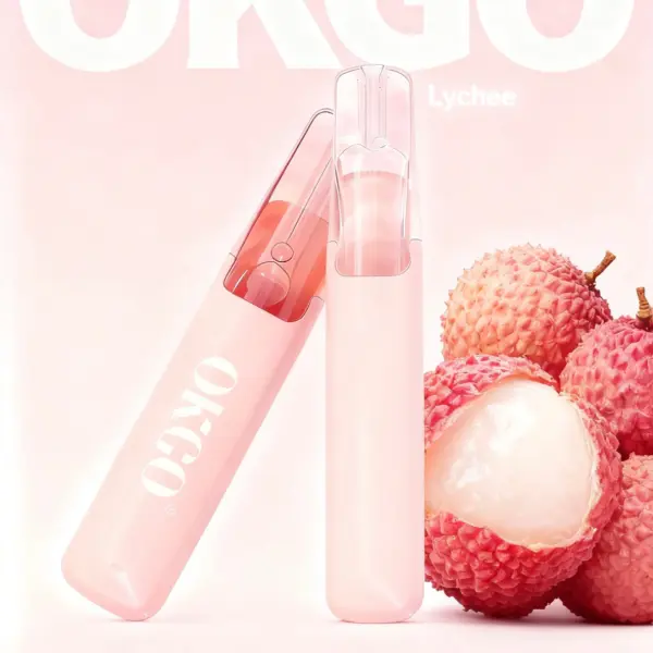OKGO 6500 Puffs Lychee-10 Pack