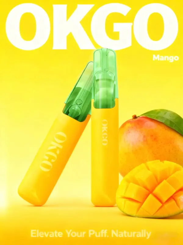 OKGO 6500 Puffs Mango-10Pack