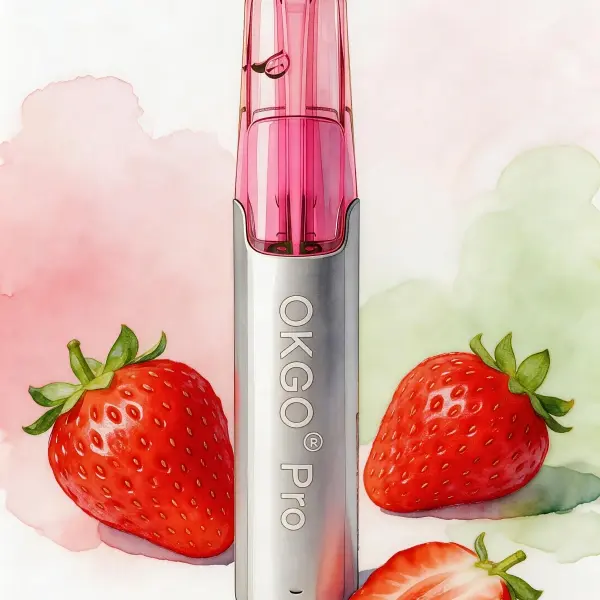 OKGO 6500 Puffs Strawberry Bloom-10 Pack