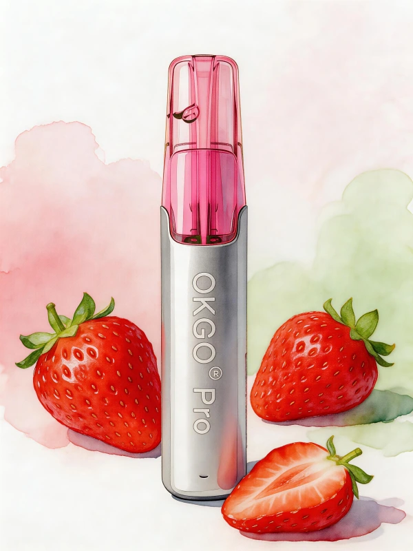 OKGO 6500 Puffs Strawberry Bloom-10 Pack