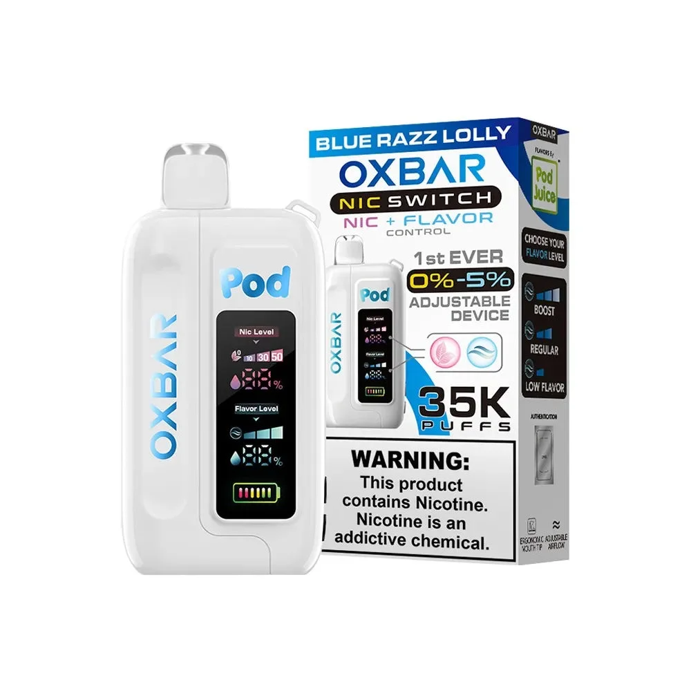 OXBAR x Pod Juice NIC SWITCH 35K Disposable