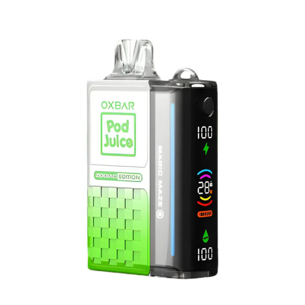 OXBAR x Pod Juice Magic Maze 2.0 Disposable 0mg Nic | 30K Puffs - image 2