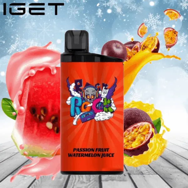 IGET BAR PASSIONFRUIT WATERMELON JUICE 3500 Puffs