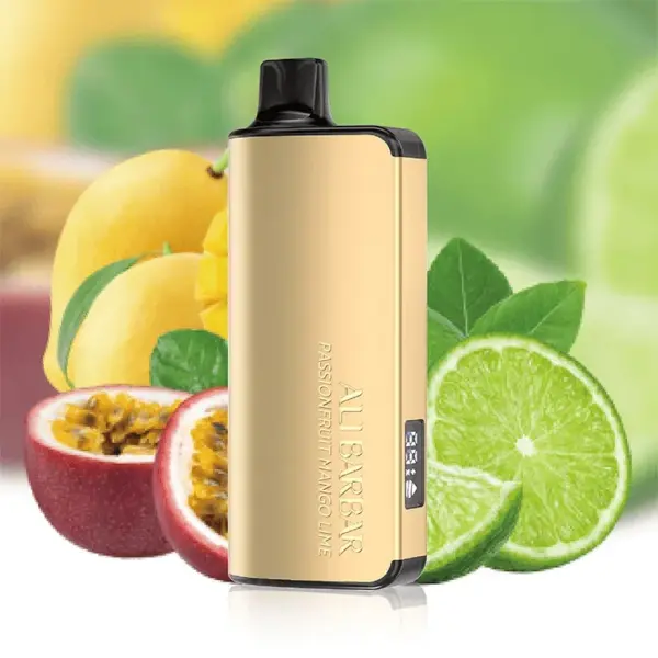 ALIBARBAR INGOT 9000 Puffs DTL Version – Passionfruit Mango Lime