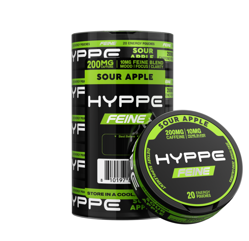 Hyppe Feine Energy Pouches 200mg