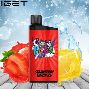 IGET BAR STRAWBERRY LEMON ICE 3500 Puffs Disposable Vape