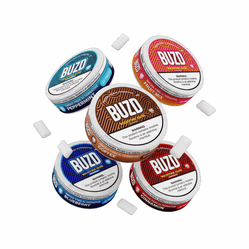 BUZD Nicotine Gum 4mg