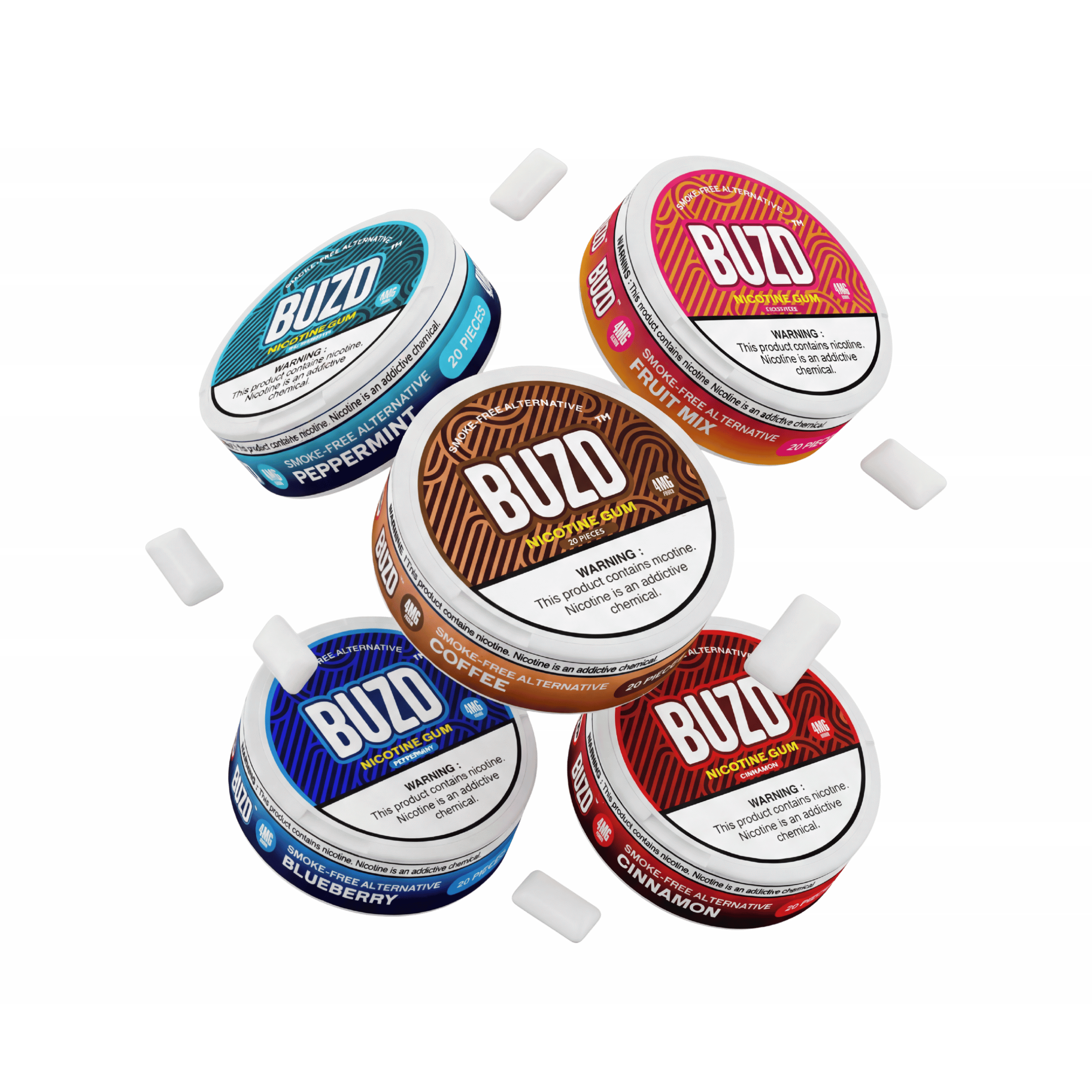 BUZD Nicotine Gum 4mg - image 2