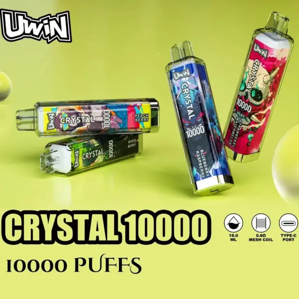Uwin Crystal 10K Puffs-10 packs
