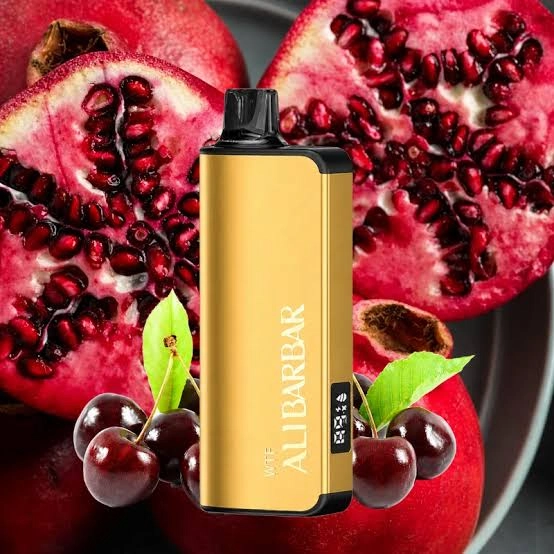 ALIBARBAR INGOT Cherry Pomegranate 9000 Puffs