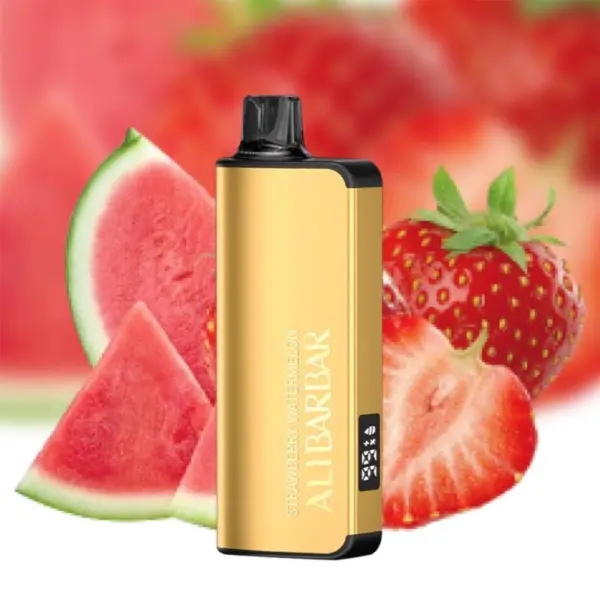ALIBARBAR INGOT 9000 Puffs DTL Version – Strawberry Watermelon