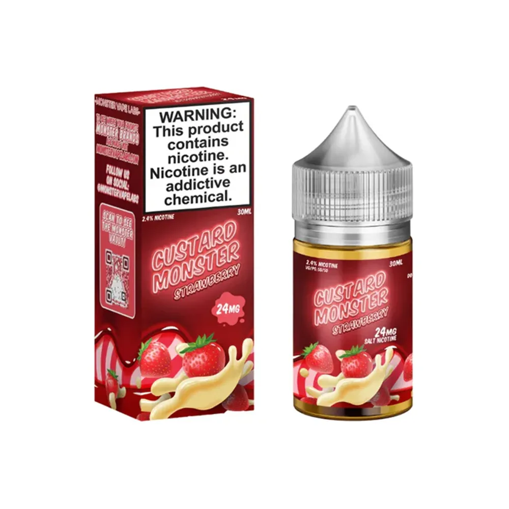 Custard Monster 30ml Nic Salt E-Liquid by Monster Vape Labs