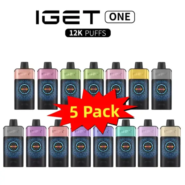 IGET One Multiple Flavours – 5 Pack