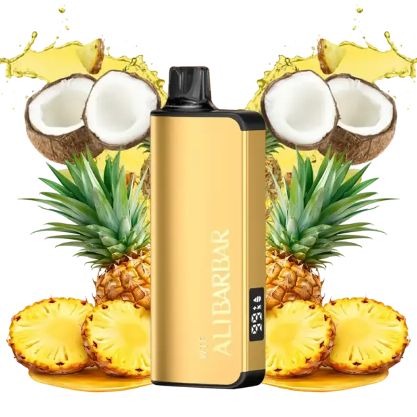 ALIBARBAR INGOT Pineapple Coconut 9000 Puffs