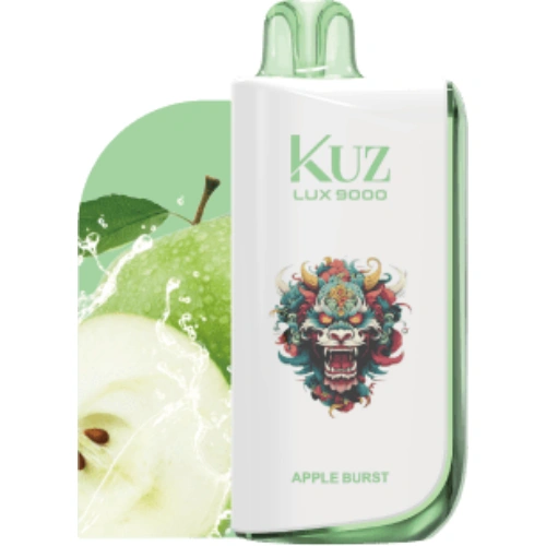 KUZ LUX 9000 Puffs – APPLE BURST