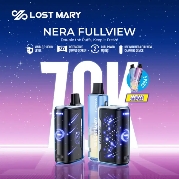 Lost Mary NERA Fullview 70K Disposable Vape