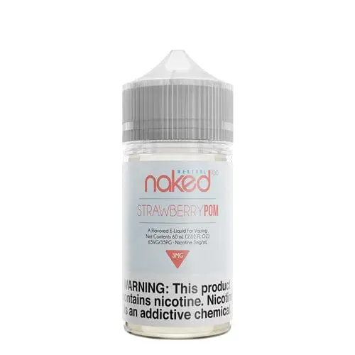 Naked 100 Menthol Strawberry POM 60ml Vape Juice