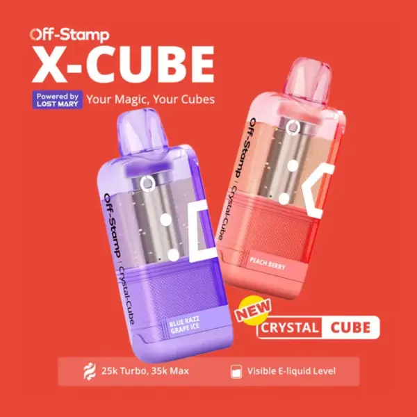 Off-Stamp X Cube Crystal Cube 35K Disposable Pod (Requires Kit For Use)