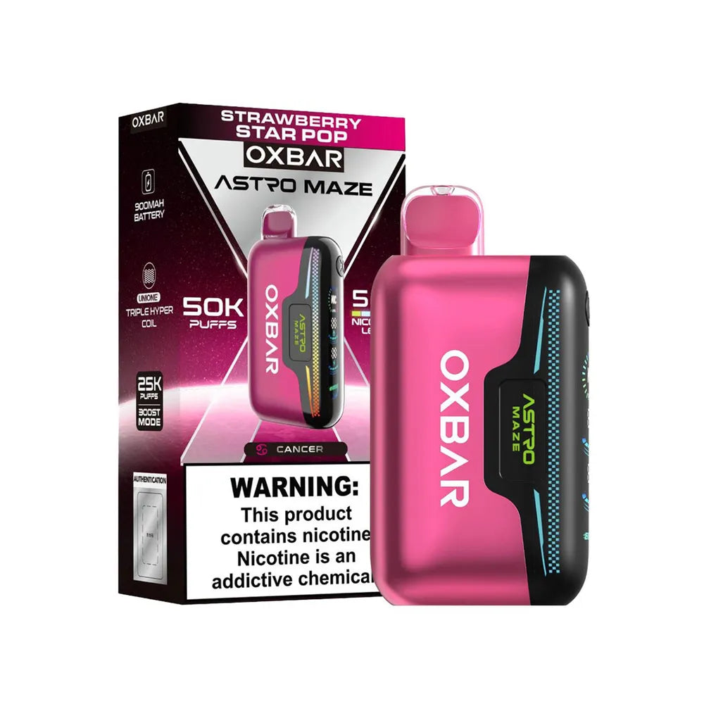 Oxbar Astro Maze 50K Puffs | Nic Control - image 3