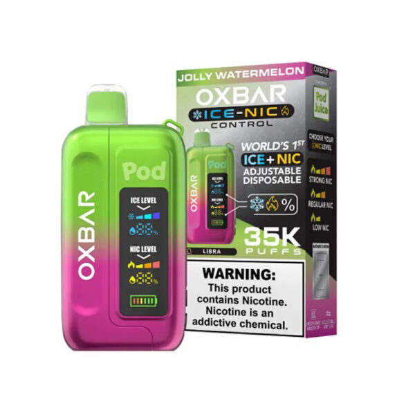 OXBAR x Pod Juice Ice-Nic Control | 35,000 Puffs - image 2