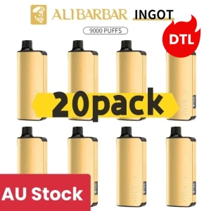 ALIBARBAR INGOT 9000 Puffs DTL Version – 20 Packs