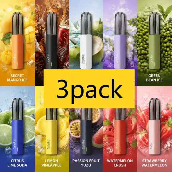 Soeke S7 6000 Puffs 3 Packs