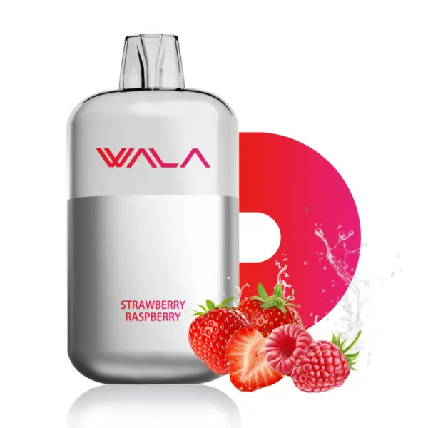 Wala POP 10000 Puffs – Strawberry Raspberry