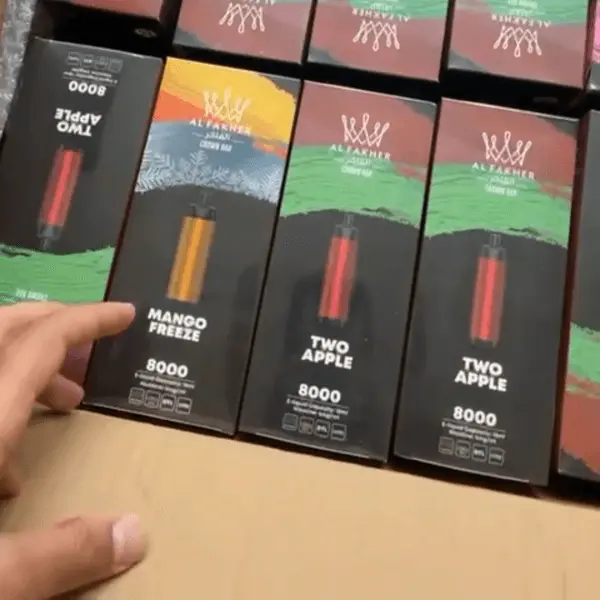 Al Fakher Crown Bar 8000 -10 packs or more