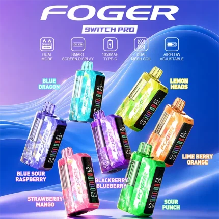 foger switch pro new flavors