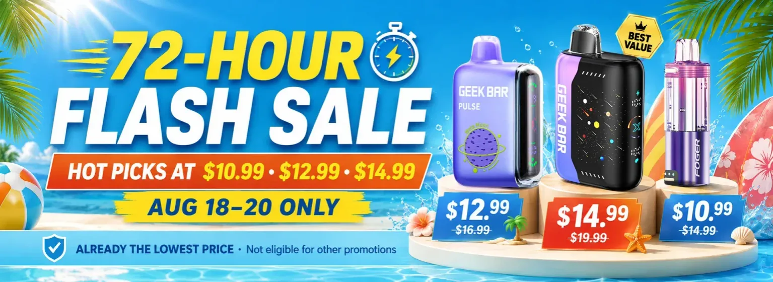72 hour flash sale