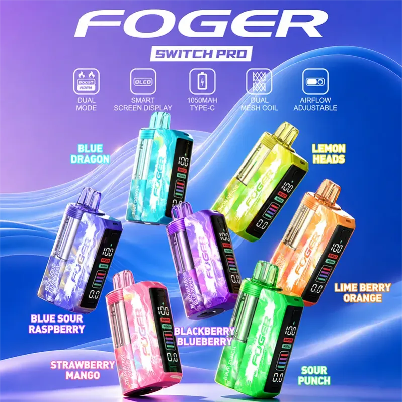 foger switch pro new flavors