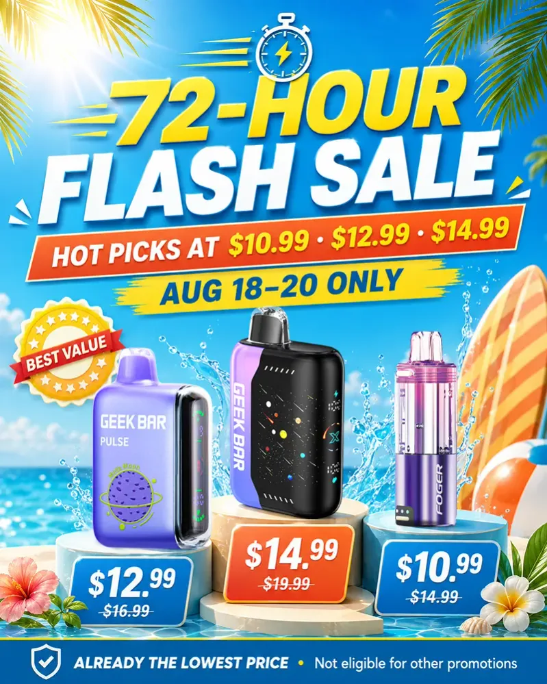 72 hour flash sale mobile