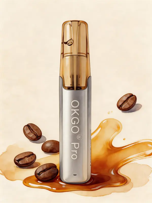 OKGO 6500 Puffs Caramel latte-10 Pack